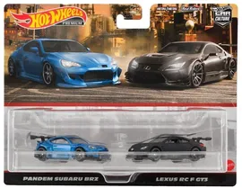 2023 Hot Wheels Premium 2-Pack Pandem Subaru BRZ Lexus RC F GT3 CAR CULTURE