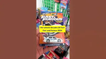 HOT WHEELS VOLKSWAGEN JETTA MK3 FAST AND FURIOUS DECADES OF FAST !!