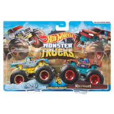 Hot Wheels Машинки Монстер трак коллекционные взаимное уничтожение в наборе из 2-х штук