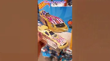 Mustang Funny Car art car Hot Wheels diecast toyhunt