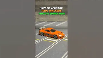 HOW TO UPGRADE PAUL WALKERS TOYOTA SUPRA #hotwheels #paulwalker #fastandfurious #toyota #supra