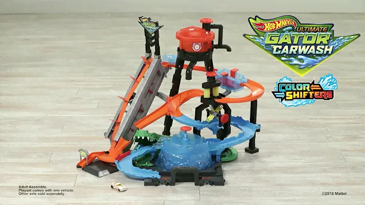 Mattel Hot Wheels FTB67 Хот Вилс Сити Невообразимая автомойка