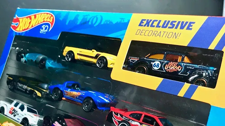 Lamley Unboxing: Hot Wheels 50 Years '55 Bel Air Gasser Amazon 10-pack Exclusive