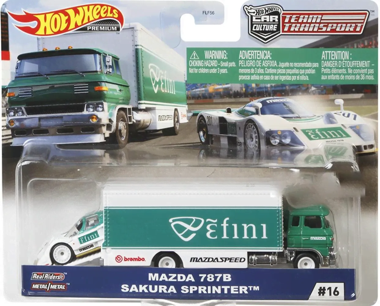 Hot Wheels Team Transport Mazda 787B