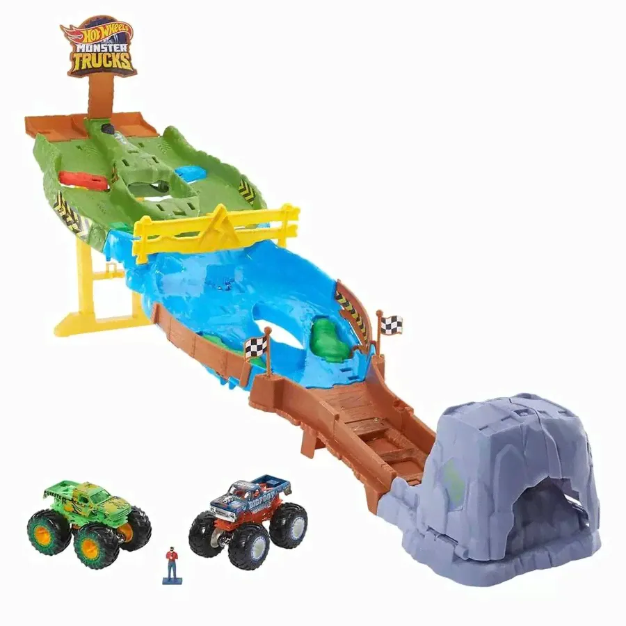 Разрушительная гоночная трасса Набор Hot Wheels Monster trucks HGV12
