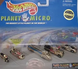 Гаражи для машинок Hot Wheels 1997 - Planet Micro - EXCLUSIV COLLECTOR EDITION 1998 - SERIES 3 - SHINERS