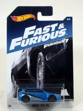 Hot Wheels 2017 Fast the Furious Series 1:64 SUBARU WRX STI (BLUE) Car 8/8
