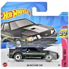 Машинка Hot Wheels 5785 (HW: THE '80s) 84 Mustang SVO, HKJ60-M521 черный