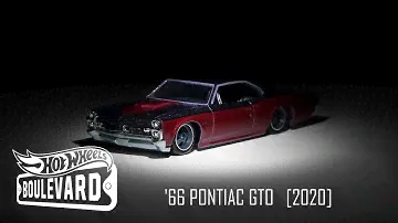 Hot Wheels '66 Pontiac GTO Hot Wheels Boulevard [2020]