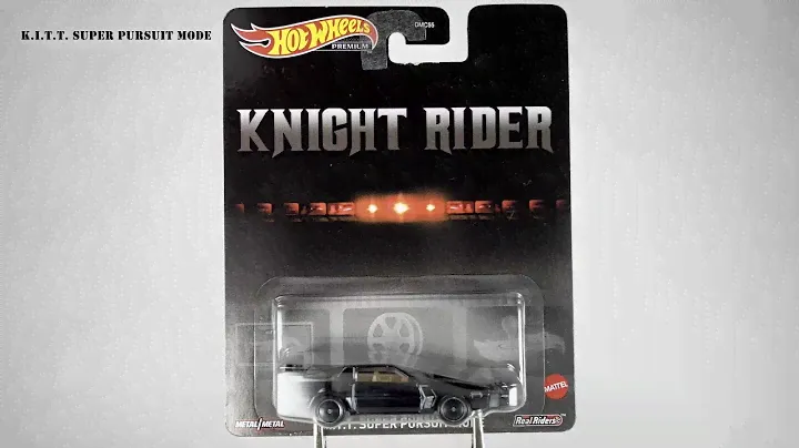 Hot Wheels Premium 2022 Real Riders K.I.T.T. Super Pursuit Mode