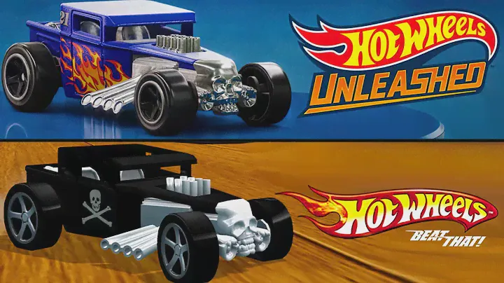 Evolution of BONE SHAKER CAR from HOTWHEELS Games