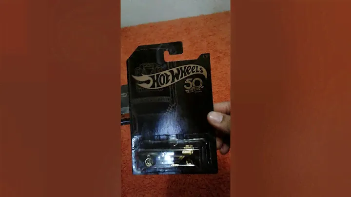 Hot Wheels 2018 black & gold 50th anniversary