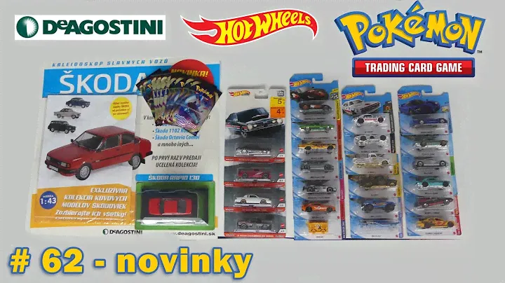# 62 - Новые тачки Hot Wheels, Skoda Rapid, карты Pokemon