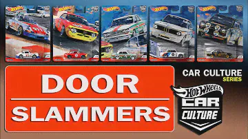 @Hot Wheels Door Slammers Car Culture Series Complete 5 Cars.