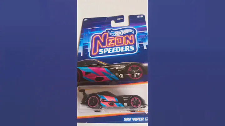2023 HOT WHEELS NEON SPEEDERS DODGE VIPER SRT GTS-R MOPAR SERIES HLH72 6/8 #diecast #dodgevipergts