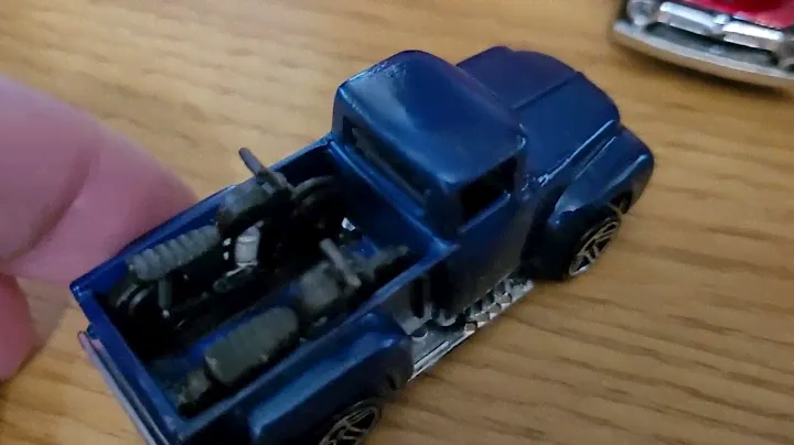 Hotwheels Custom Hi-Tail Hauler x2 Ford Torino Stocker Custom Mercury Cougar wheel swap