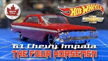 Hot Wheels '61 Chevy Impala (152) Four Horsemen invitational