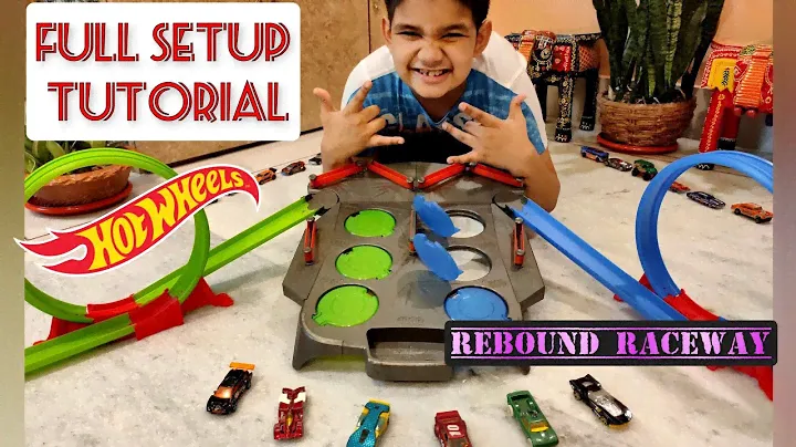 Hot Wheels Rebound Raceway Track Playset | Setup Tutorial & Test Run | UNBOXING @HotWheels | Review