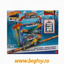 MATTEL HOT WHEELS Гараж для трюков GNL70