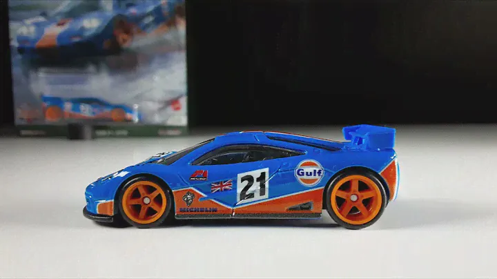 Hot Wheels Premium Review: McLaren F1 GTR | 2021 Gulf Theme