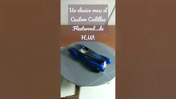 Custom Cadillac Fleetwood de H.W. Serie clasicos del ayer.