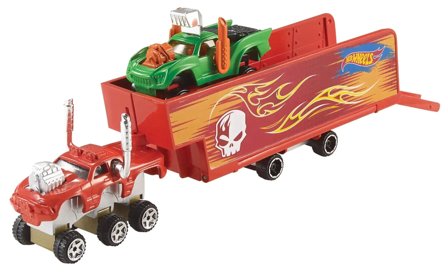 Игровой набор Hot wheels "Собери грузовик", красный