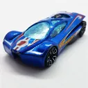 2001 Hot Wheels Sling Shot | Metallic Blue Racing Vintage Toy Car