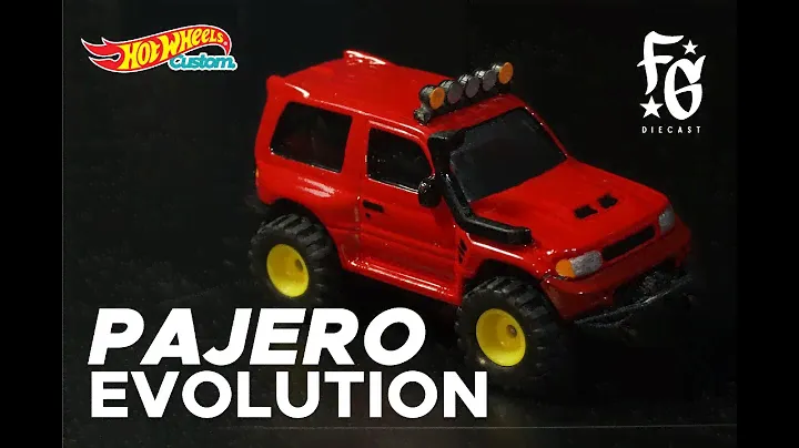 Pajero Evolution Hot Wheels Off Road Custom
