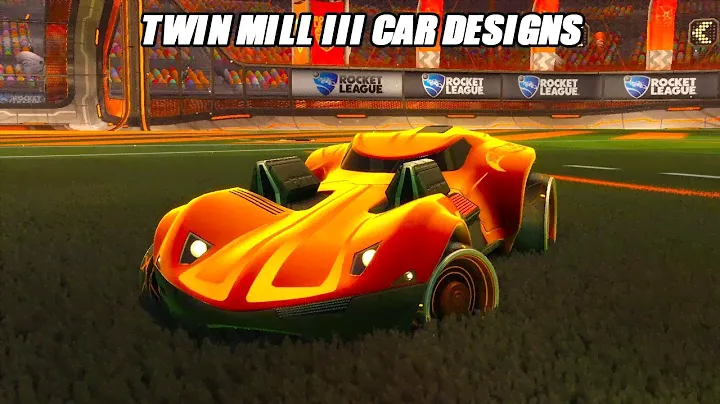 Hot Wheels Twin Mill III Car Designs - Rocket League