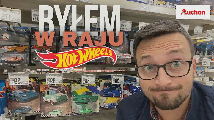 Trafiłem w Auchan na nowy regał z Hot Wheels i Majorette !