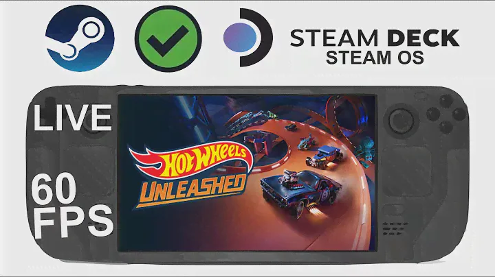 Hot Wheels unleashed on Steam Deck/OS in 800p 60Fps (Live)