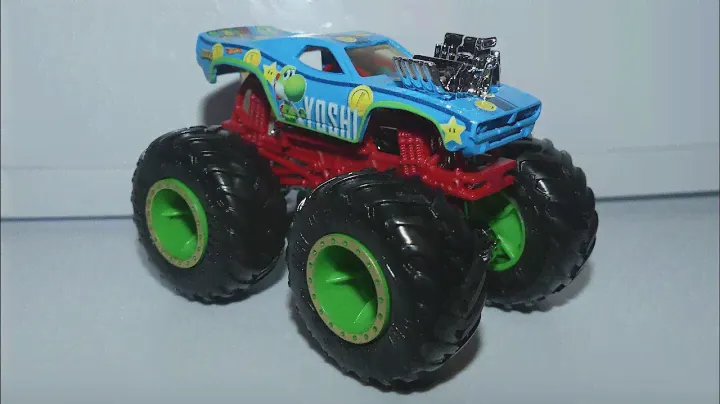 Hot Wheels Monster Trucks Super Mario Yoshi