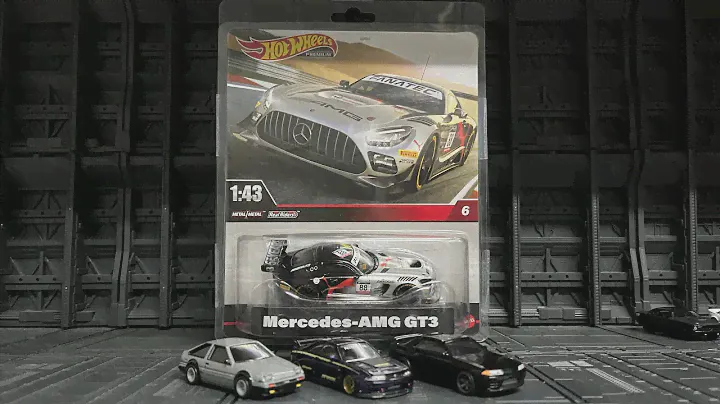 Hotwheels Premium 1:43 Mercedes AMG GT3
