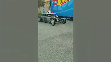 Real Life Hot Wheels Hotrod! Beast Mode Engaged! #hotwheels #cars #ratrod #hotrod