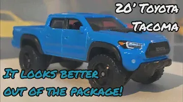 Hot Wheels 20’ Toyota Tacoma (C Case) Review And Showcase! “It looks better out of the package!”