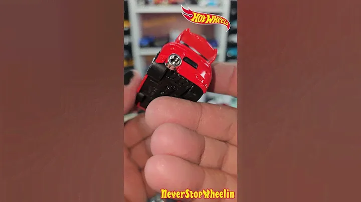 Mitsubishi Eclipse Tooned in Red 2003 HotWheels Mainline unboxing!