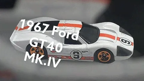 2022 H Case Hot Wheels 1967 Ford GT40 MK.IV