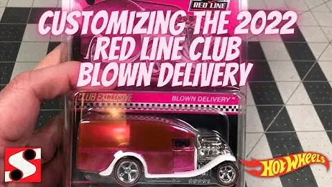 Custom 2022 Red Line Club Blown Delivery Candy Striper #hotwheels #redlineclub