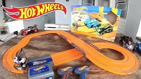 Hot Wheels Pista Autorama Slot Car Track Set 2019 - Carrinhos de Brinquedos