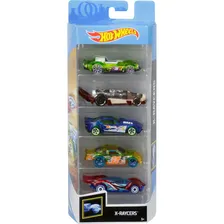 Набор из 5 машинок Хот Вилс X-Raycers Mattel Hot Wheels