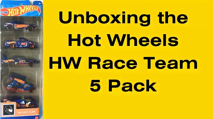 Unboxing the Hot Wheels HW Race Team 5 Pack
