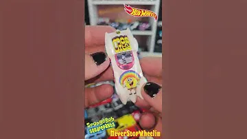 Second Wind in White 024 HotWheels Spongebob 25 Series unboxing!
