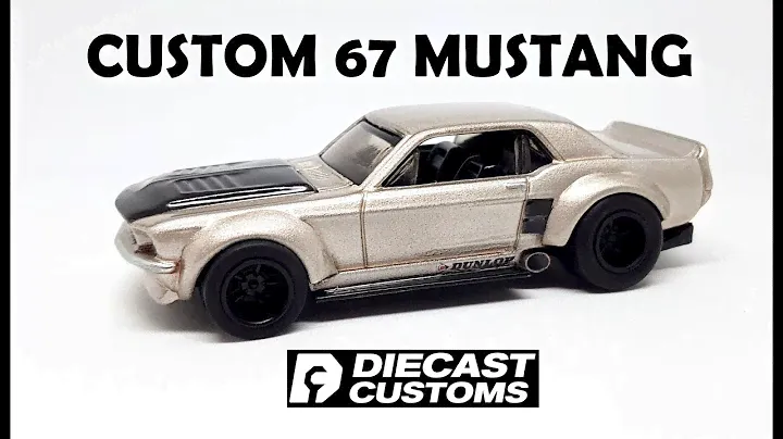 Custom 67 Ford Mustang GT - Hot Wheels