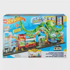 Игровой набор Mattel Hot Wheels Сити Невообразимая автомойка с осьминогом GTT96 (art.: 3920bb193b6ce)