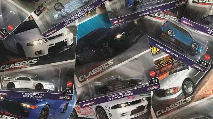 UNBOXING HOT WHEELS 2024 - MODERN CLASSICS! ( 3 CHASES?! )