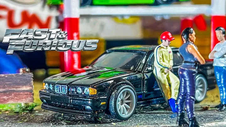 BMW E34 FAST & FURIOUS HOT WHEELS PREMIUM