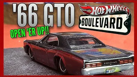 2020 Hotwheels Boulevard '66 Pontiac GTO