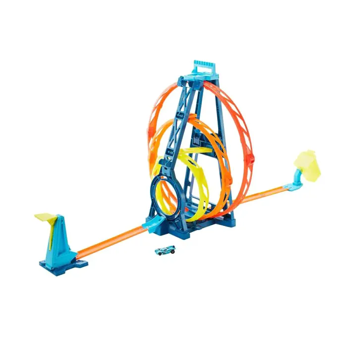 Гоночный трек Mattel Тройная петля Hot Wheels