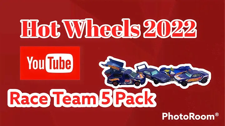 NEW 2022 Hot Wheels Race Team 5 Pack
