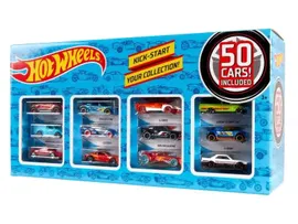 Набор подарочный Mattel Hot Wheels с базовыми машинками, 50 шт. в ассорт.